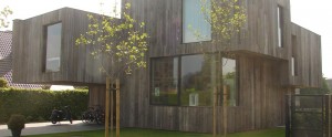 Bardage en bois vieilli